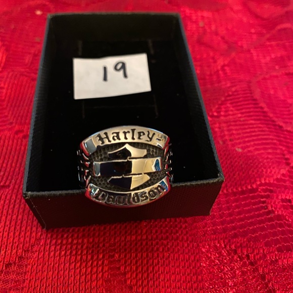 - 12 Styles Size 10 Harley Men’s Rings - Picture 2 of 13